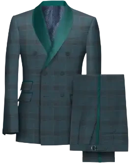Bespoke Tuxedo PSD Mockup with Shawl Lapel