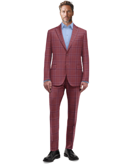 Men's Tailored Suit Mockup