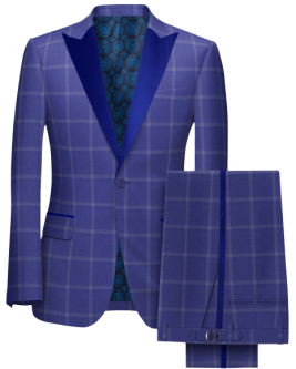 Men's Tailored Tuxedo Mockup