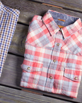 Mens Checkered Dress Shirts