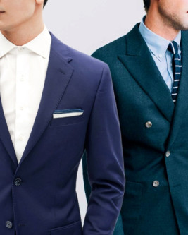 Single Breasted vs Double Breasted Suit